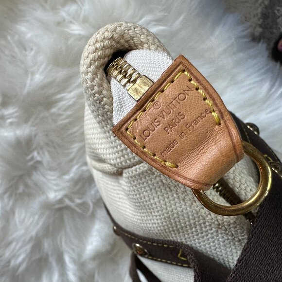 Authentic Louis Vuitton Antigua Cabas MM Canvas Tote Bag - Picture 12 of 16